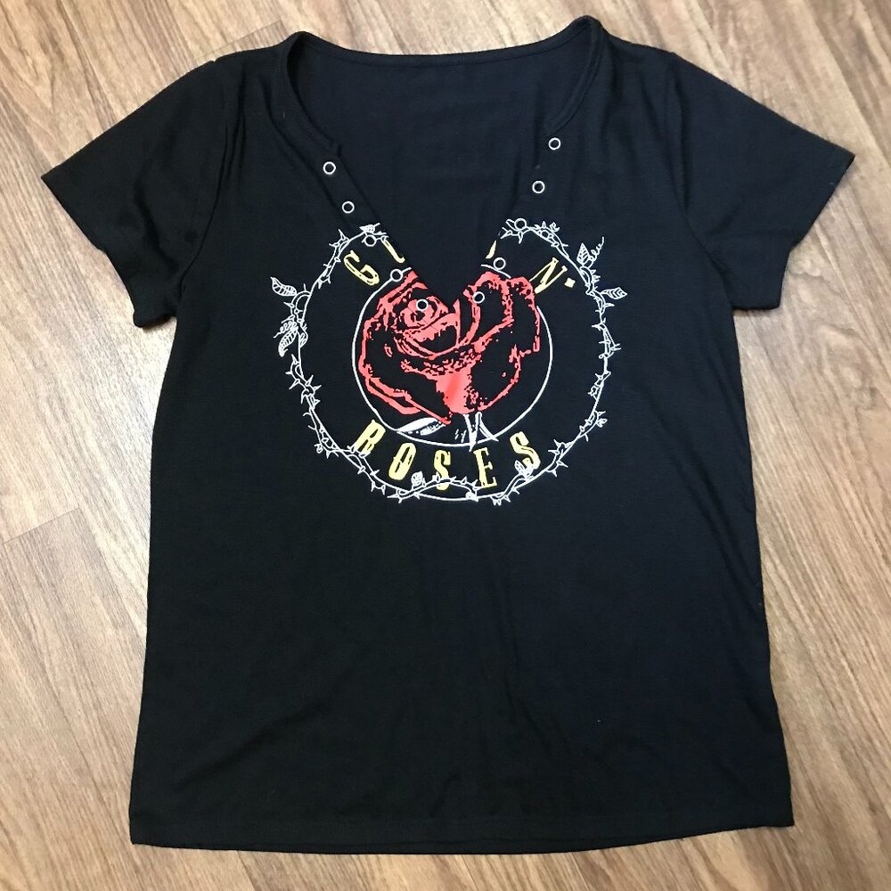 Guns N Roses Soft top - size Medium